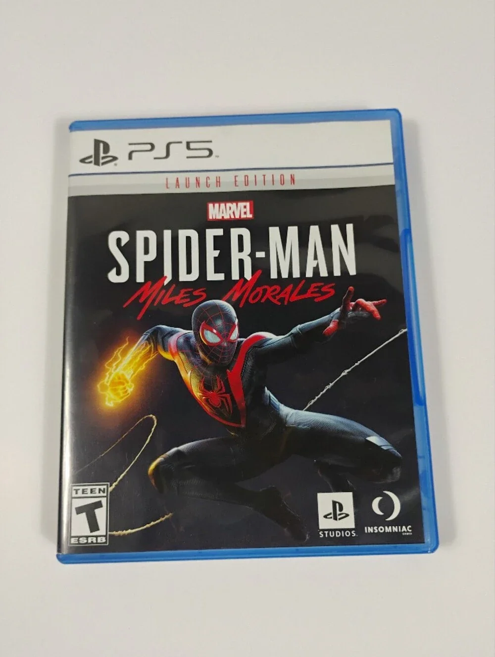 Sony Spider-Man: Miles Morales - Black & Red Cover (PS5)